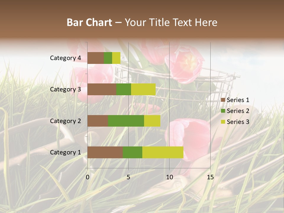 Fresh Garden Flower PowerPoint Template