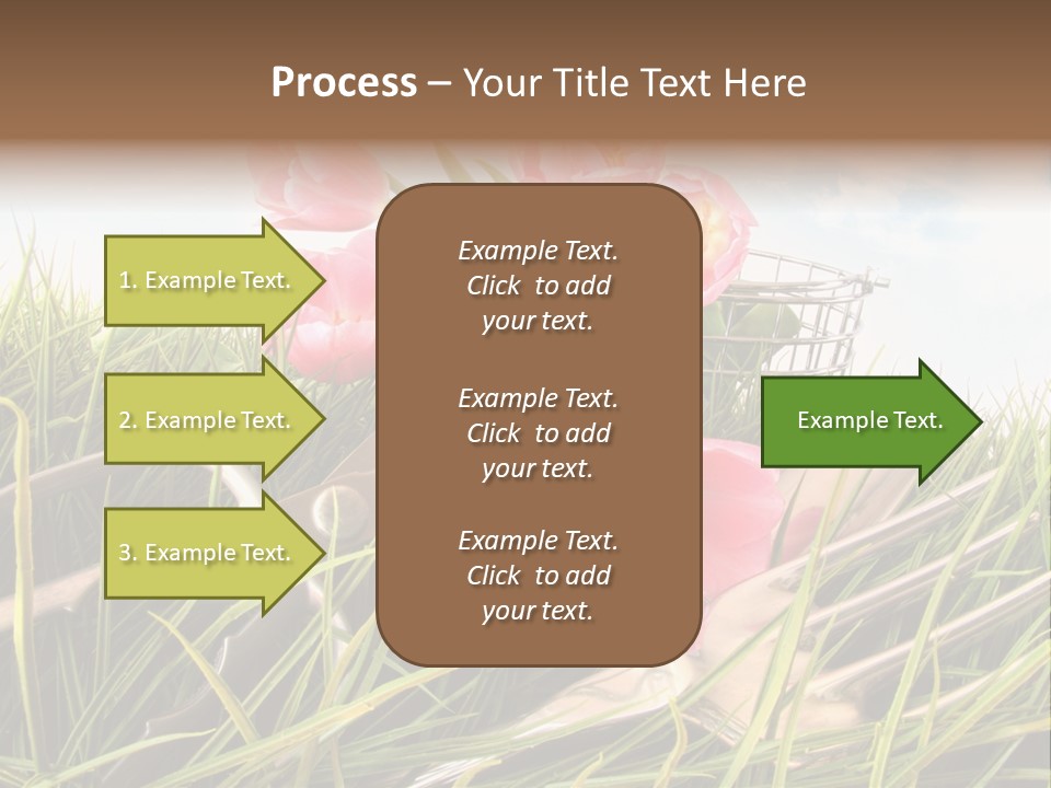 Fresh Garden Flower PowerPoint Template