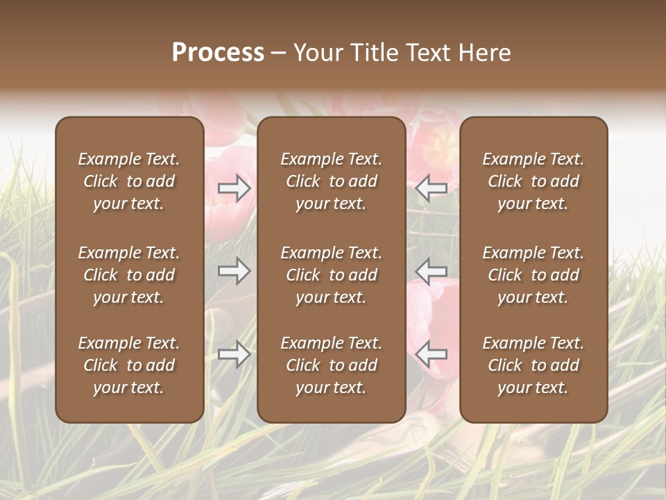 Fresh Garden Flower PowerPoint Template