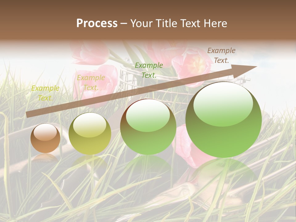 Fresh Garden Flower PowerPoint Template
