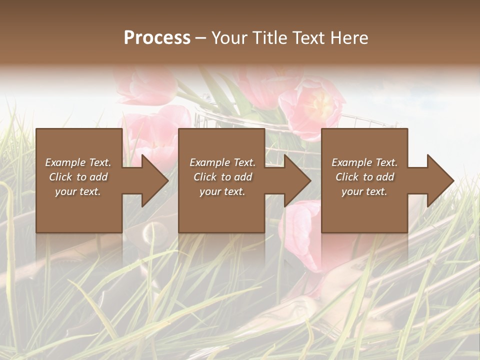 Fresh Garden Flower PowerPoint Template