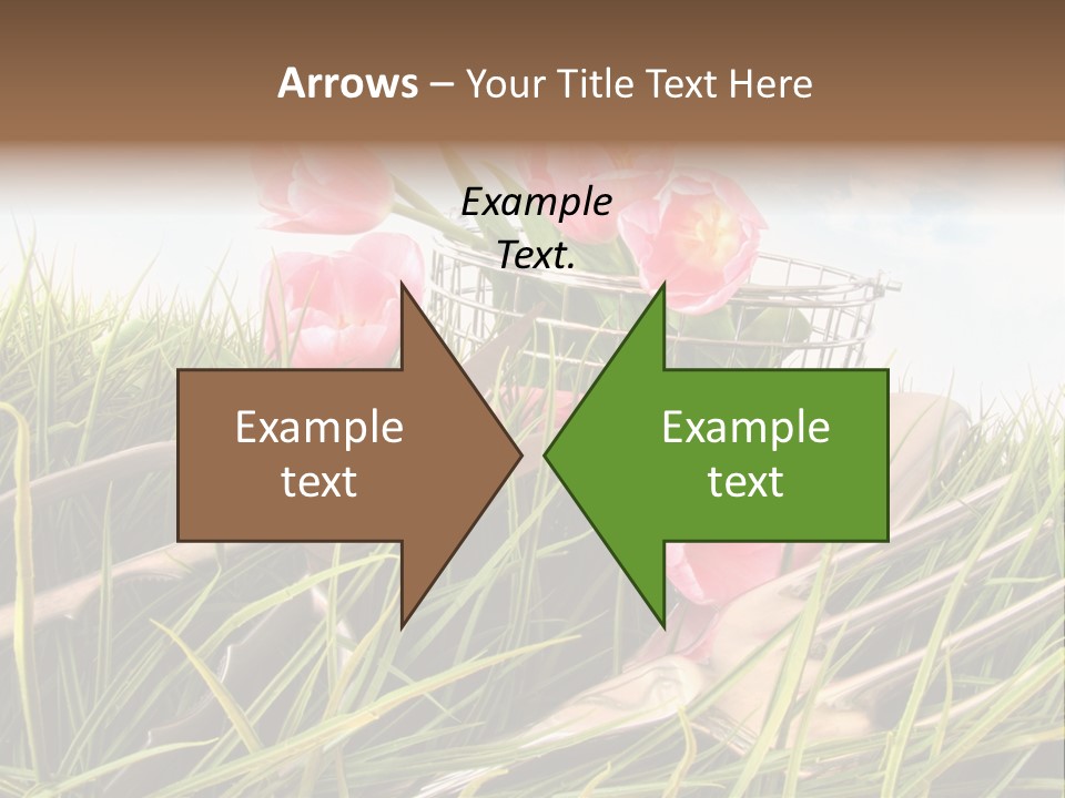 Fresh Garden Flower PowerPoint Template