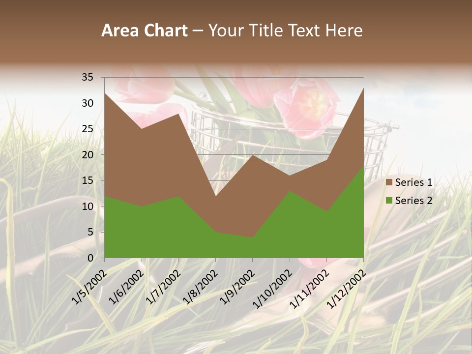 Fresh Garden Flower PowerPoint Template