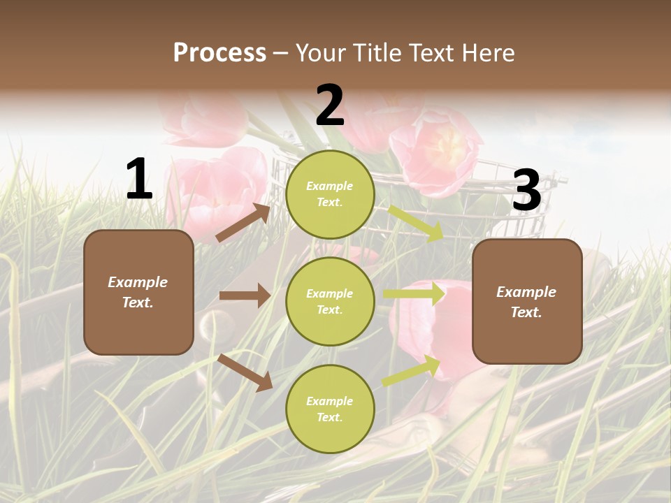 Fresh Garden Flower PowerPoint Template