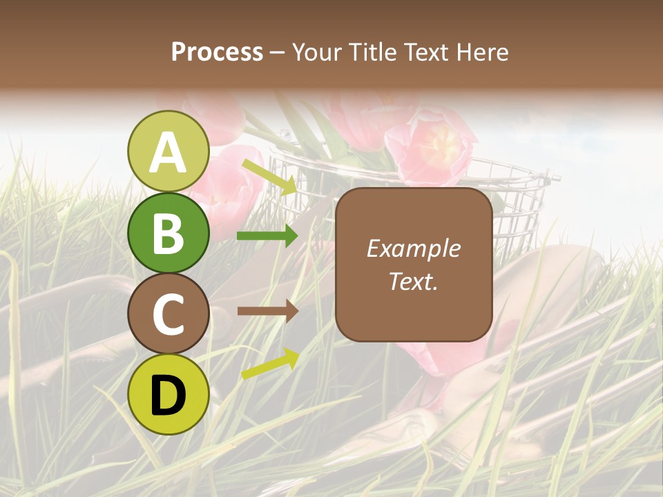 Fresh Garden Flower PowerPoint Template