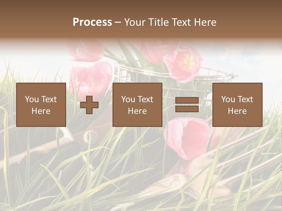 Fresh Garden Flower PowerPoint Template