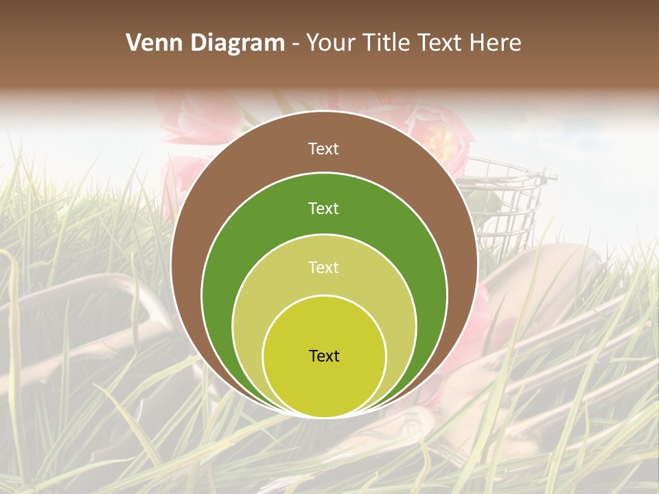 Fresh Garden Flower PowerPoint Template