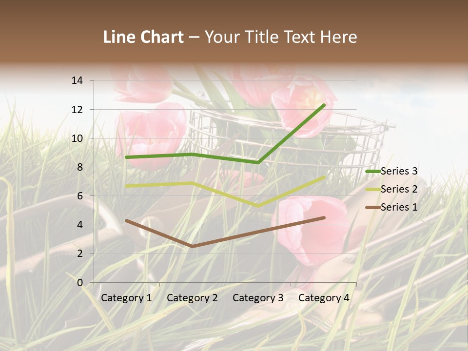 Fresh Garden Flower PowerPoint Template