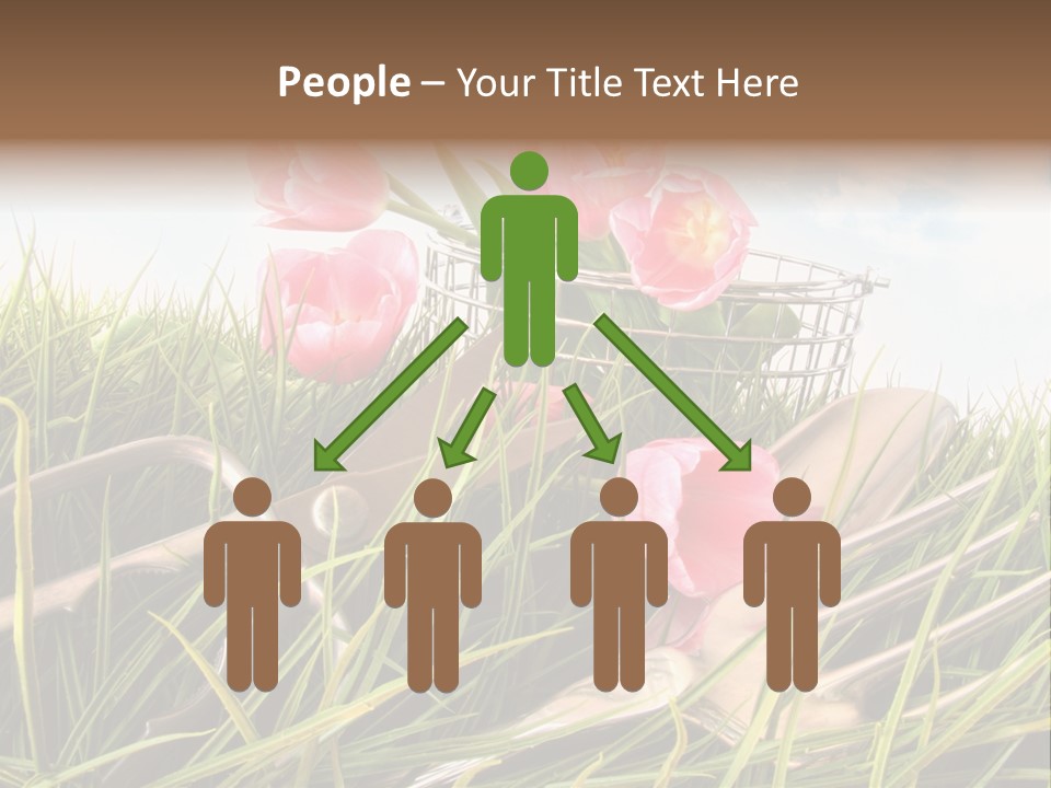 Fresh Garden Flower PowerPoint Template