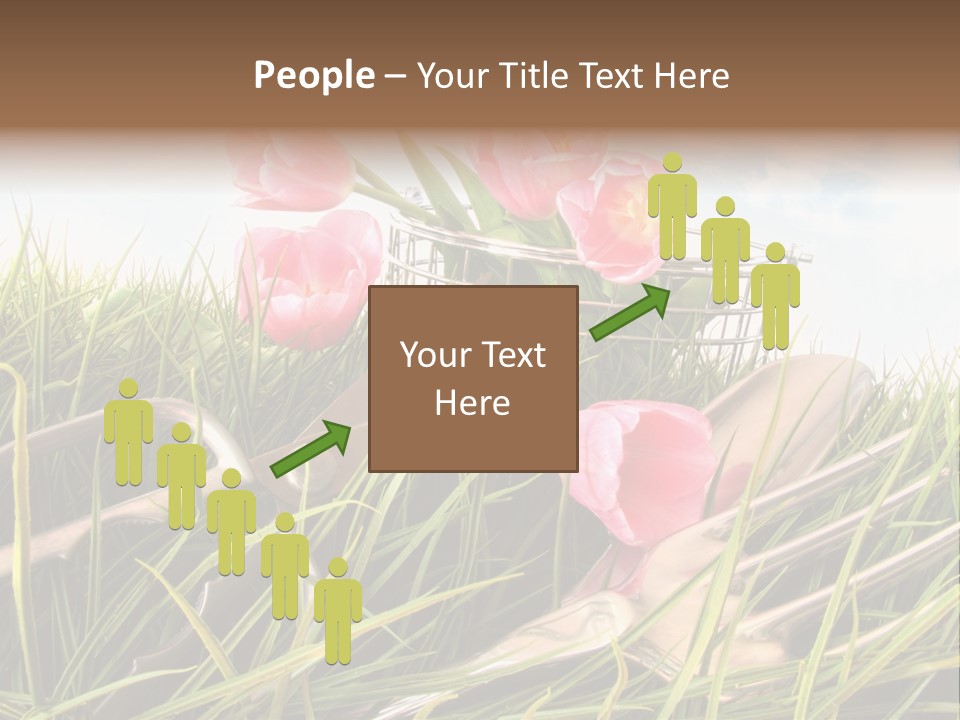 Fresh Garden Flower PowerPoint Template