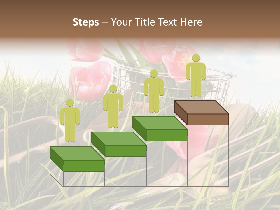 Fresh Garden Flower PowerPoint Template