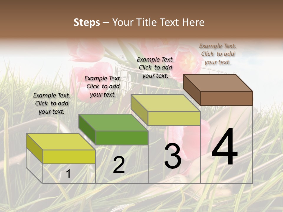 Fresh Garden Flower PowerPoint Template
