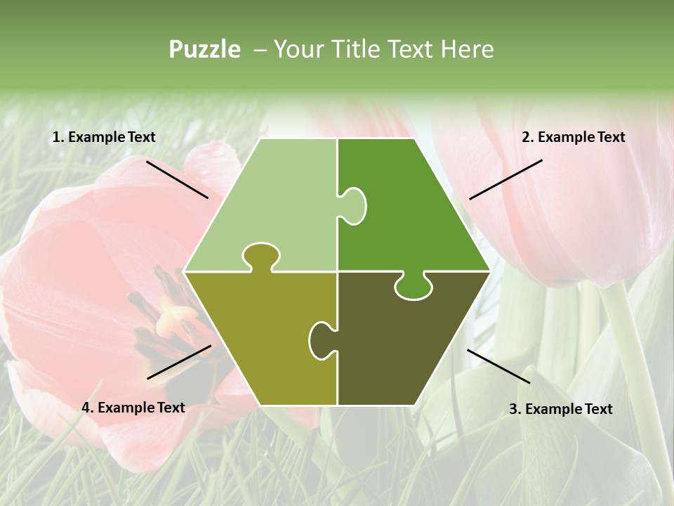 Sunlight Mother Garden PowerPoint Template