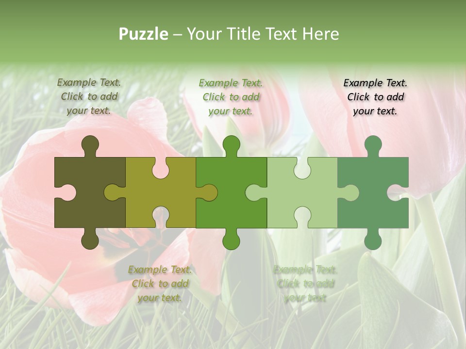 Sunlight Mother Garden PowerPoint Template