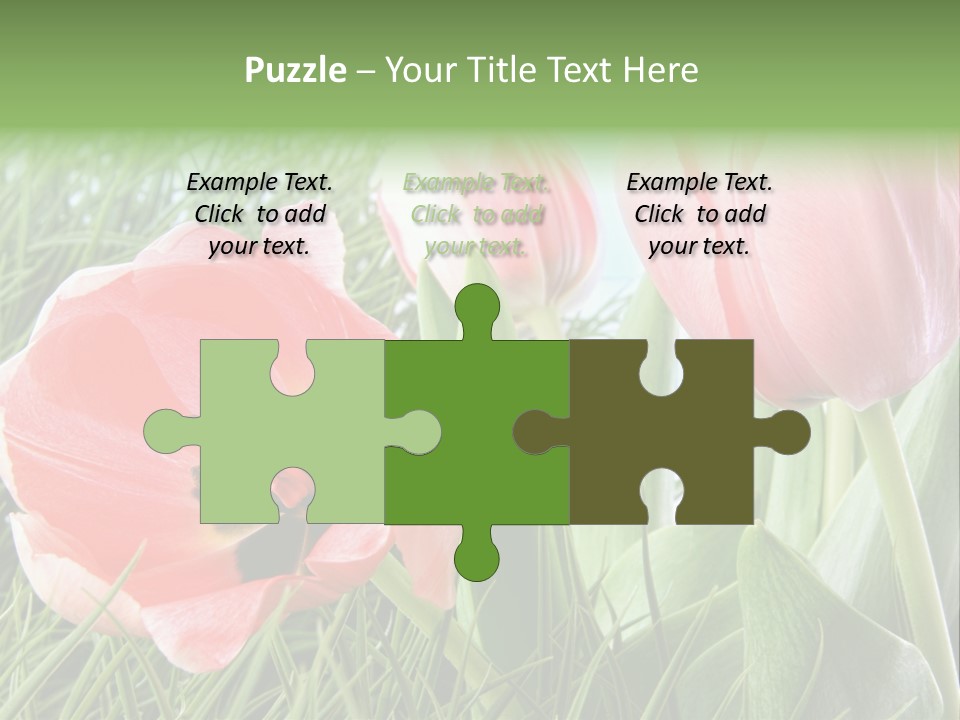 Sunlight Mother Garden PowerPoint Template