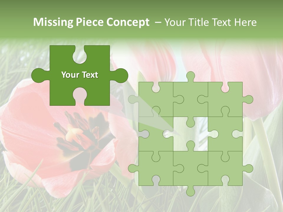 Sunlight Mother Garden PowerPoint Template