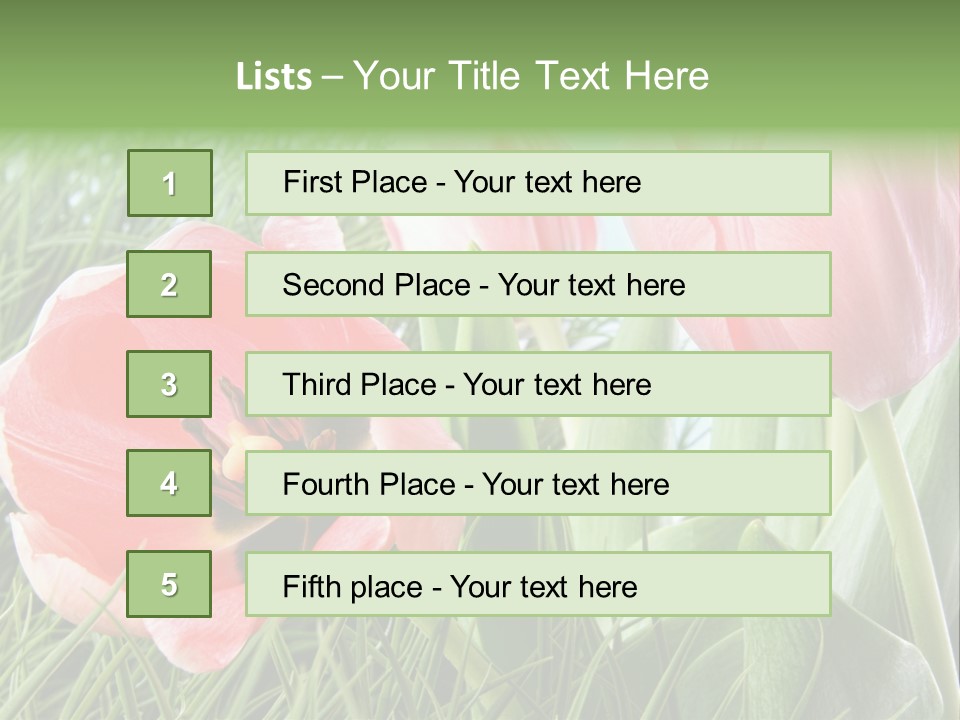 Sunlight Mother Garden PowerPoint Template
