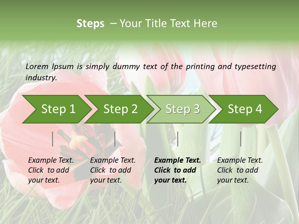 Sunlight Mother Garden PowerPoint Template