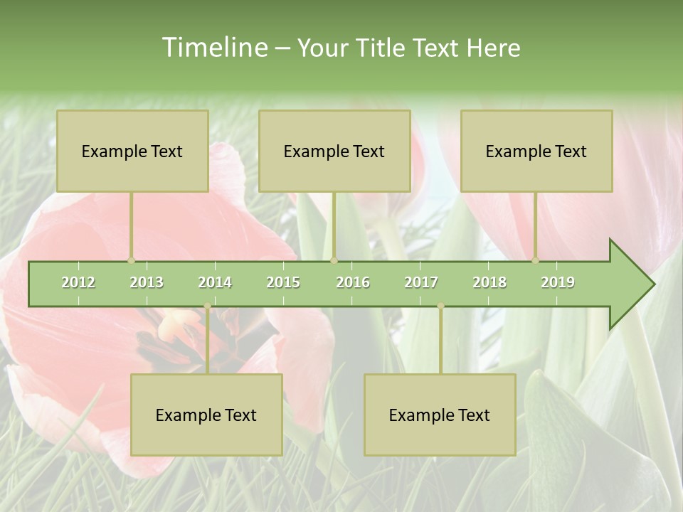 Sunlight Mother Garden PowerPoint Template