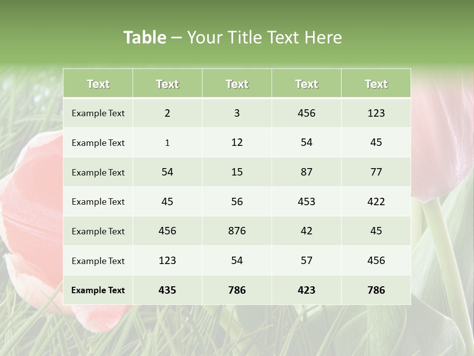 Sunlight Mother Garden PowerPoint Template