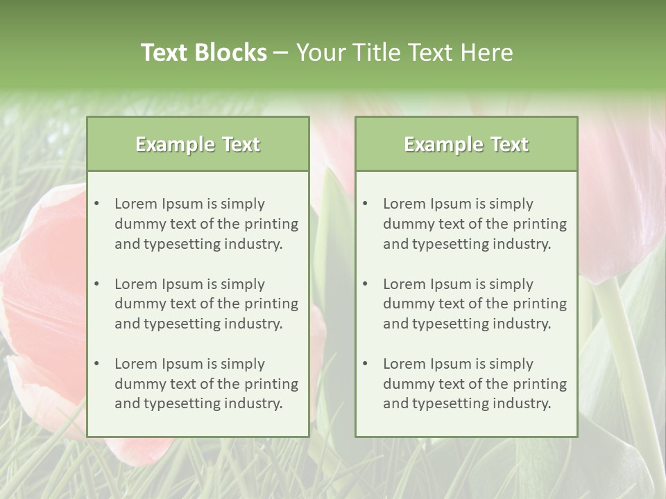 Sunlight Mother Garden PowerPoint Template