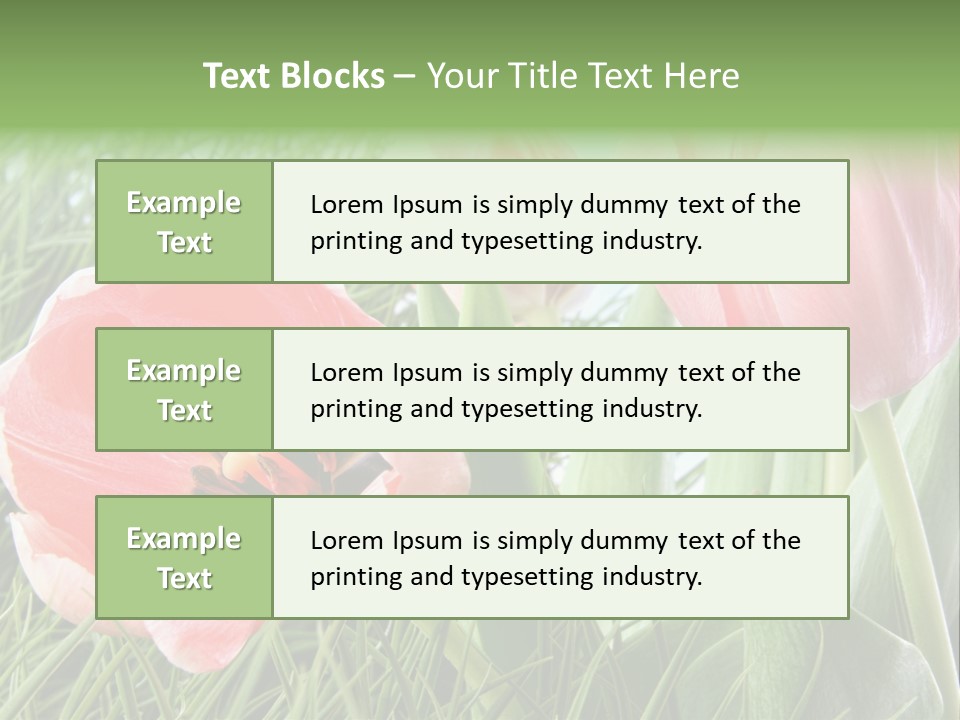 Sunlight Mother Garden PowerPoint Template