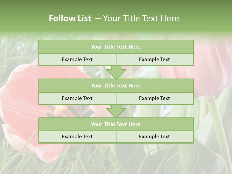 Sunlight Mother Garden PowerPoint Template