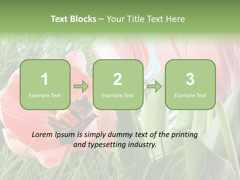 Sunlight Mother Garden PowerPoint Template