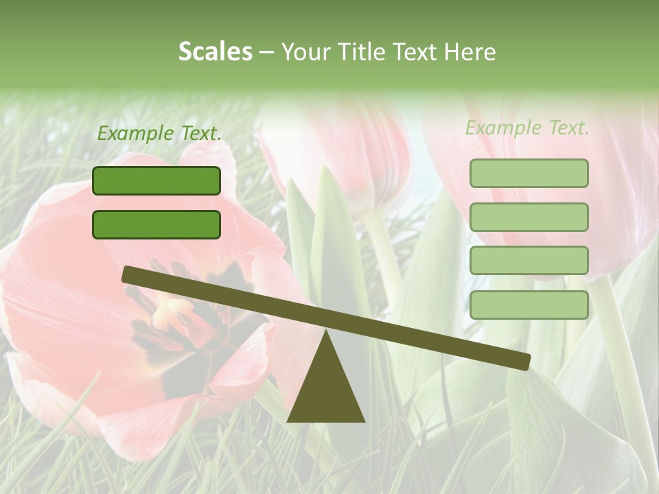 Sunlight Mother Garden PowerPoint Template