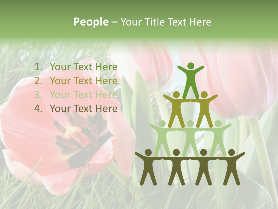 Sunlight Mother Garden PowerPoint Template