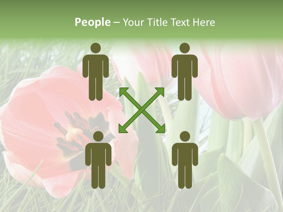 Sunlight Mother Garden PowerPoint Template