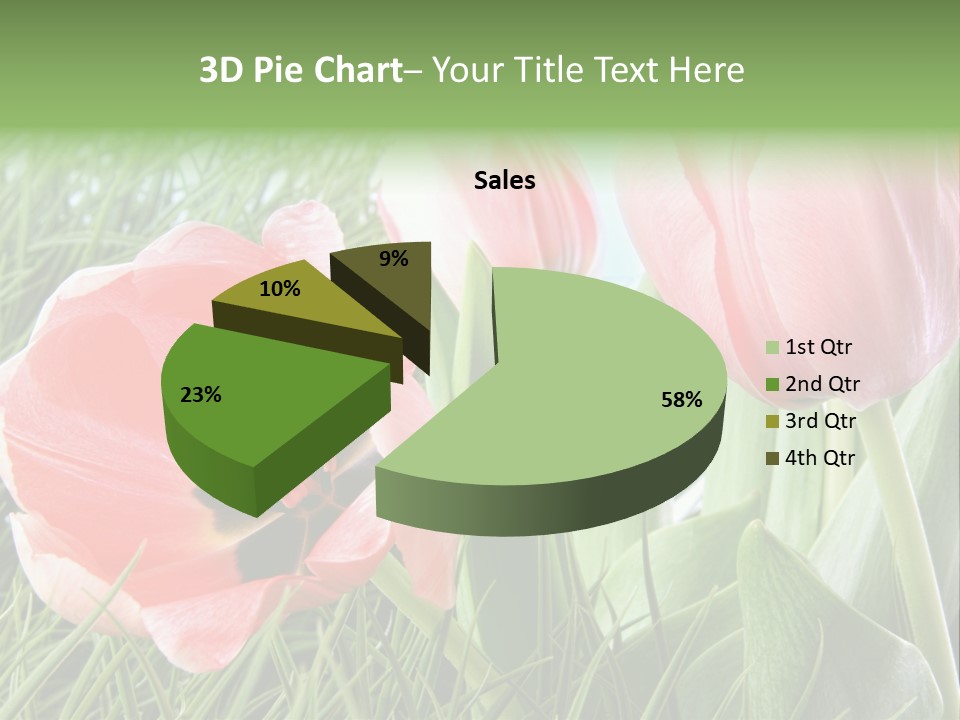 Sunlight Mother Garden PowerPoint Template
