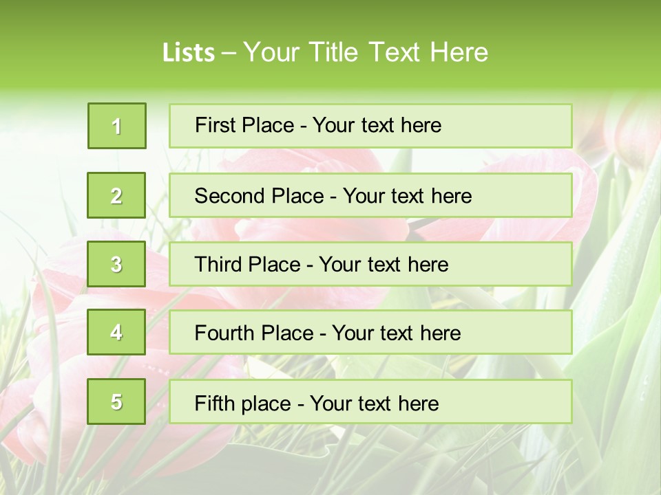 Leaf Day Colour PowerPoint Template