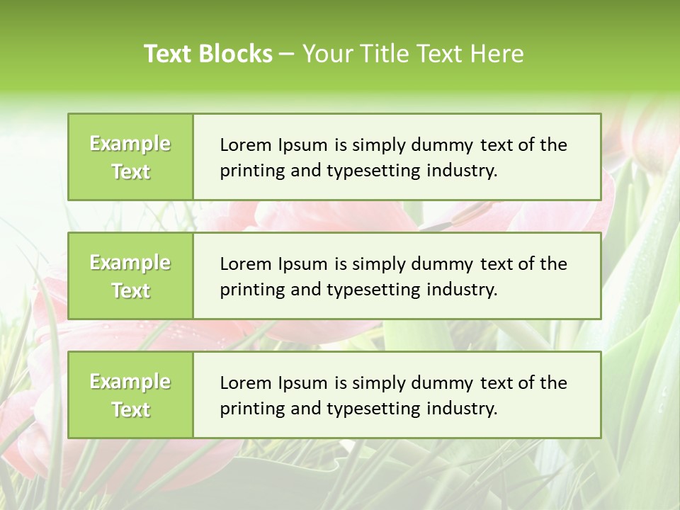 Leaf Day Colour PowerPoint Template