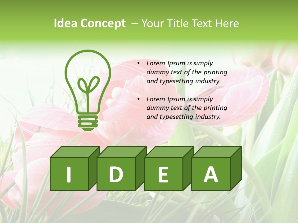 Leaf Day Colour PowerPoint Template