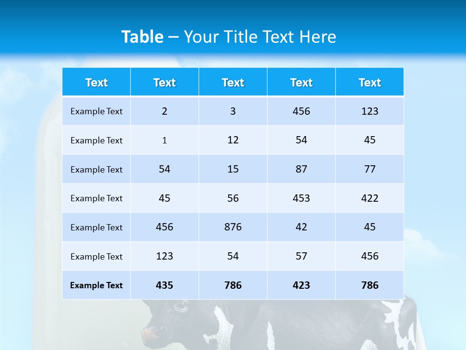 Organic Food Diet PowerPoint Template