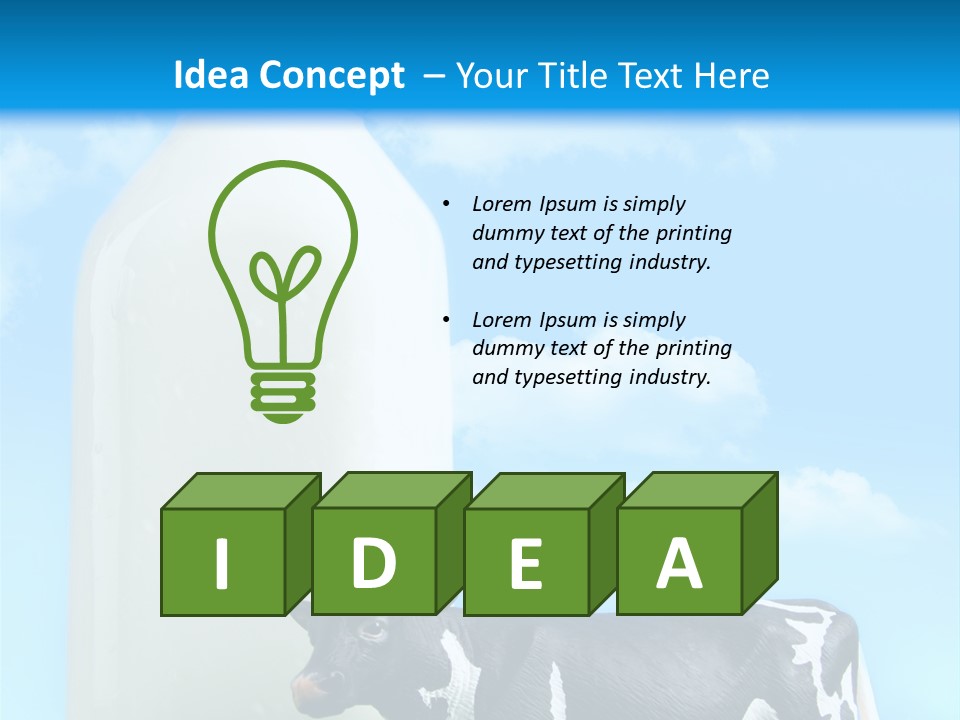 Organic Food Diet PowerPoint Template