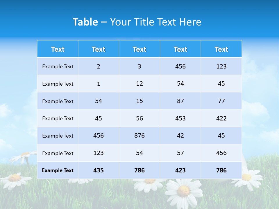 Summer White Bottle PowerPoint Template