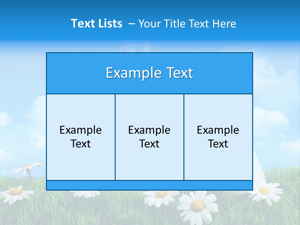 Summer White Bottle PowerPoint Template