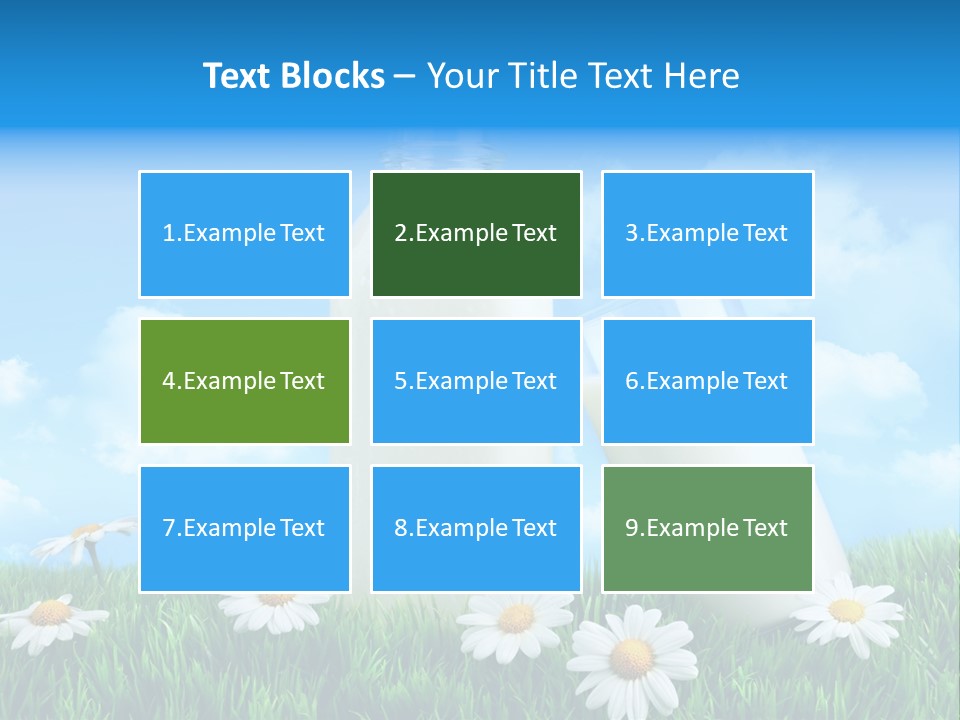 Summer White Bottle PowerPoint Template