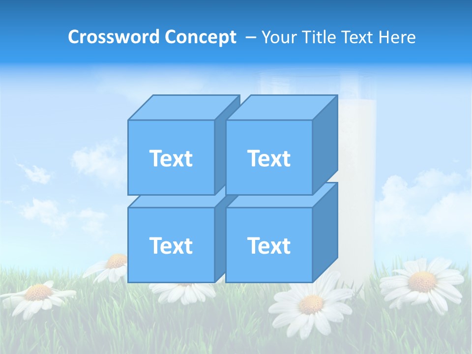 Greeting Liquid Product PowerPoint Template