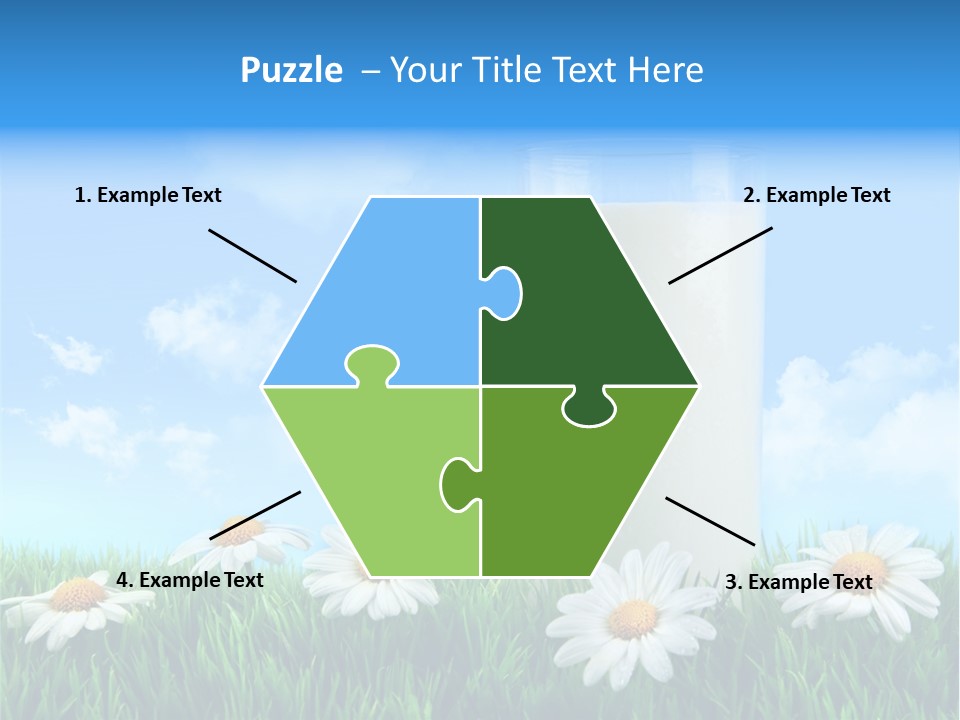 Greeting Liquid Product PowerPoint Template