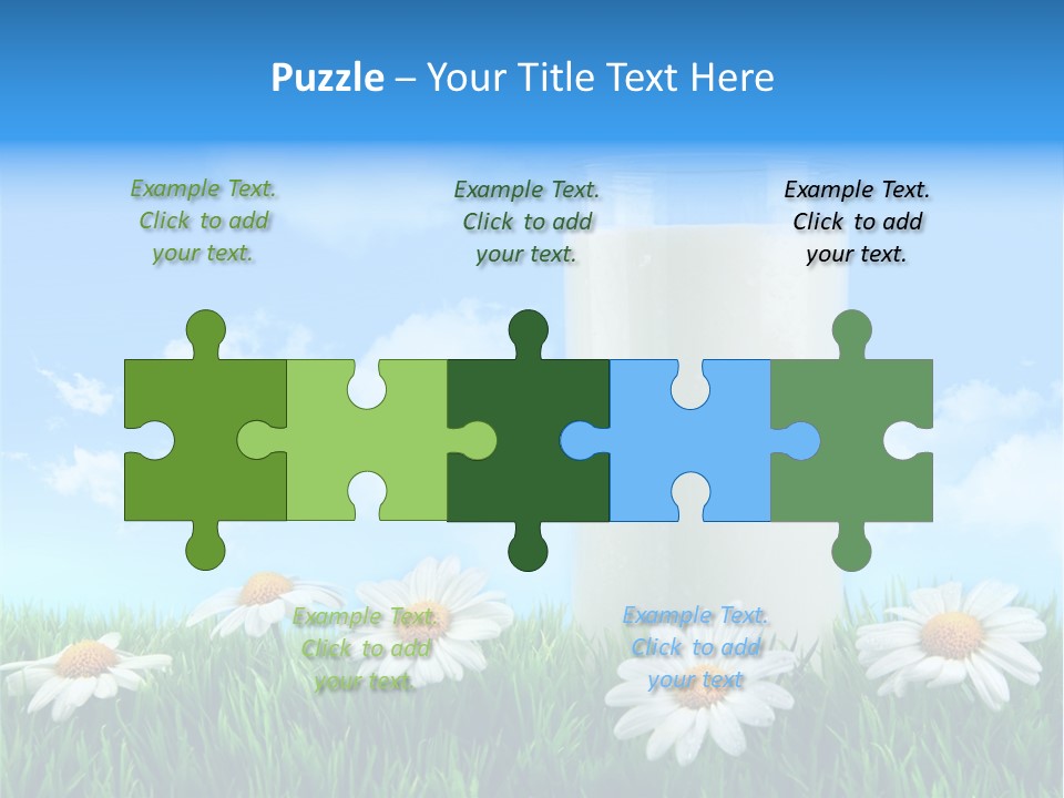 Greeting Liquid Product PowerPoint Template