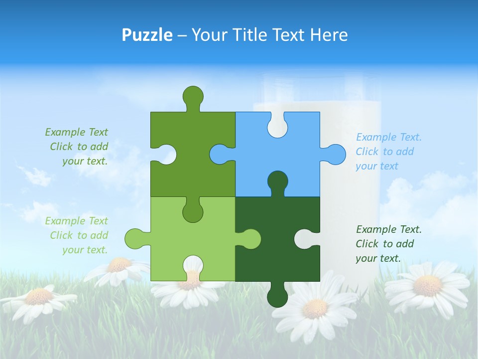 Greeting Liquid Product PowerPoint Template