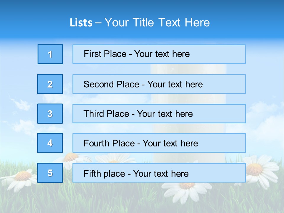 Greeting Liquid Product PowerPoint Template