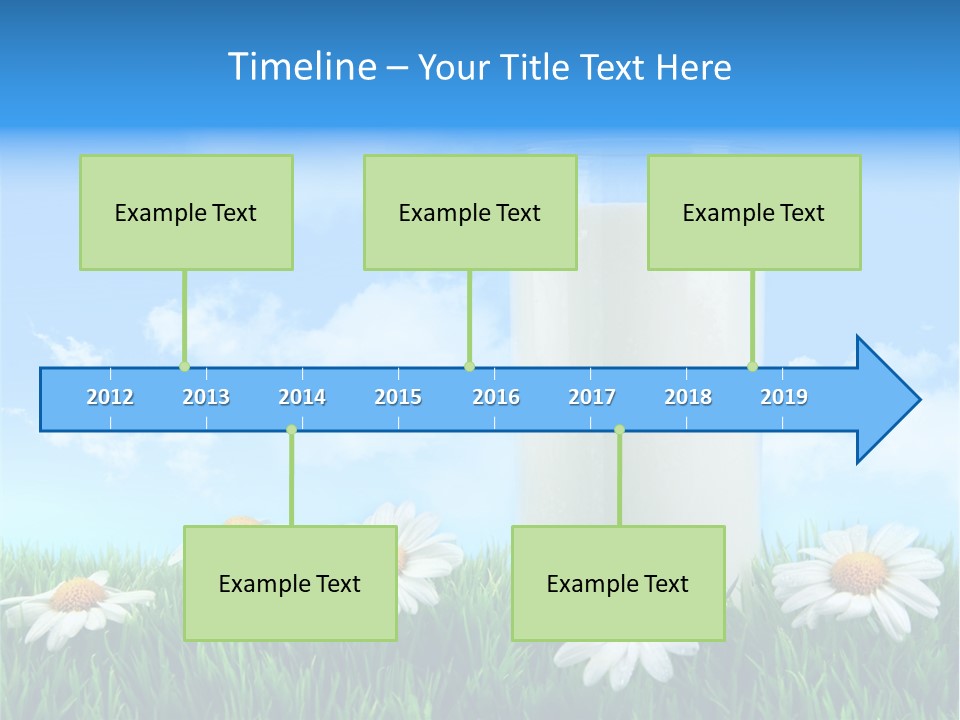 Greeting Liquid Product PowerPoint Template