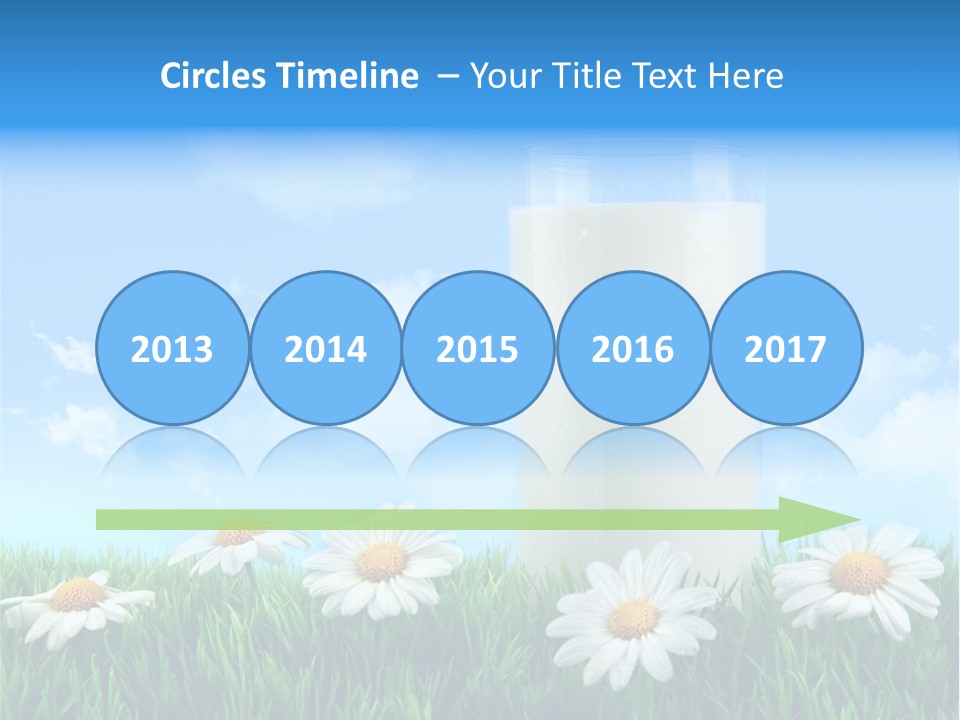 Greeting Liquid Product PowerPoint Template