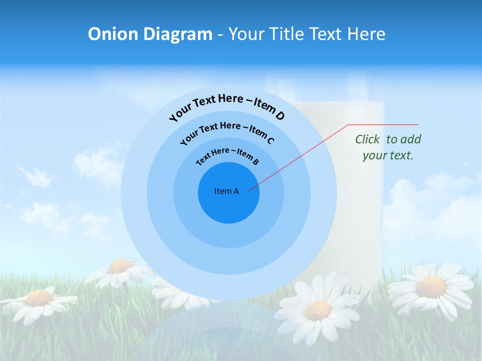 Greeting Liquid Product PowerPoint Template
