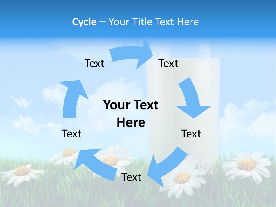 Greeting Liquid Product PowerPoint Template