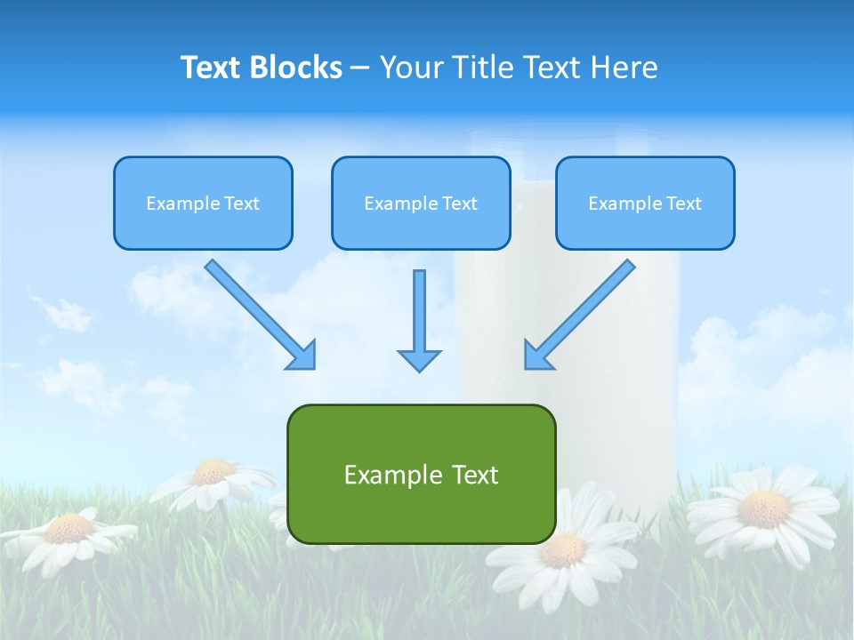 Greeting Liquid Product PowerPoint Template